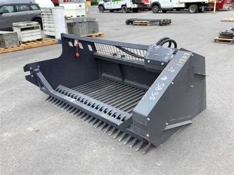 72 rock bucket skid steer for sale near me|best skid steer rock bucket.